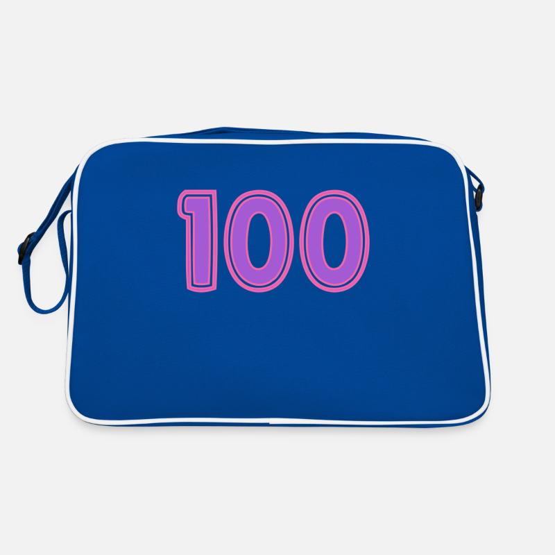 100. 100 YEARS. 100th ANNIVERSARY Retro Bag