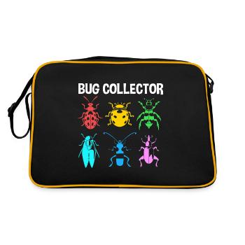 Insecte - Sac Retro - noir/or - Dos