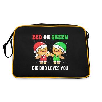 Révélation du sexe de Noël - Sac Retro - noir/or - Dos