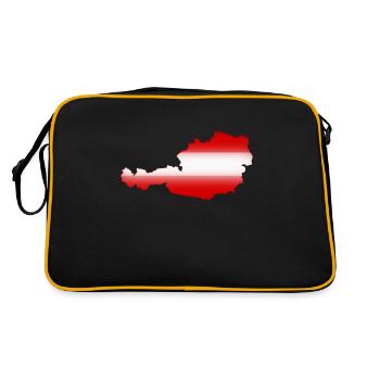 Austria - Retro Bag - black/gold - Back