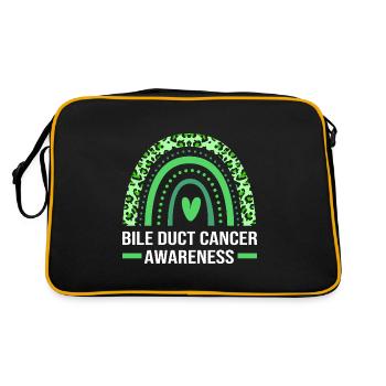 Bile Cancer - Sac Retro - noir/or - Dos