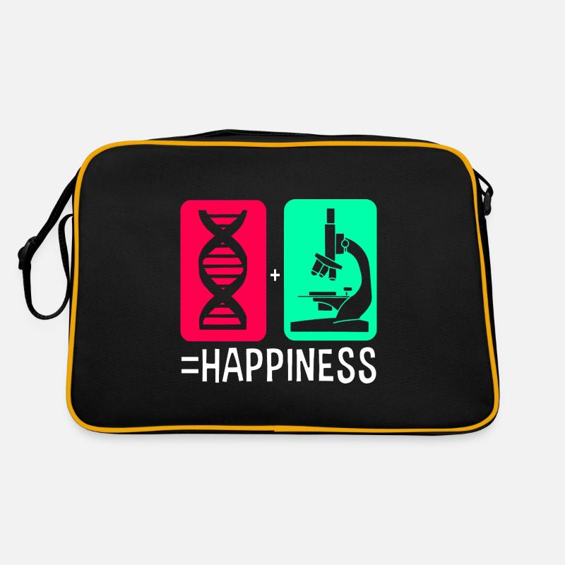 Strukturformel Molekül Retro Tasche