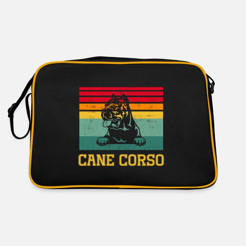 Cane Corso Retro Tasche