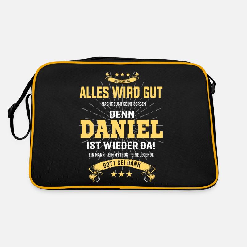 Daniel, everything will be fine T-shirt Retro Bag