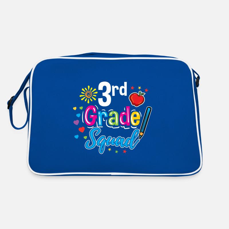 Enseignant de l’escouade de 3e année Sac Retro