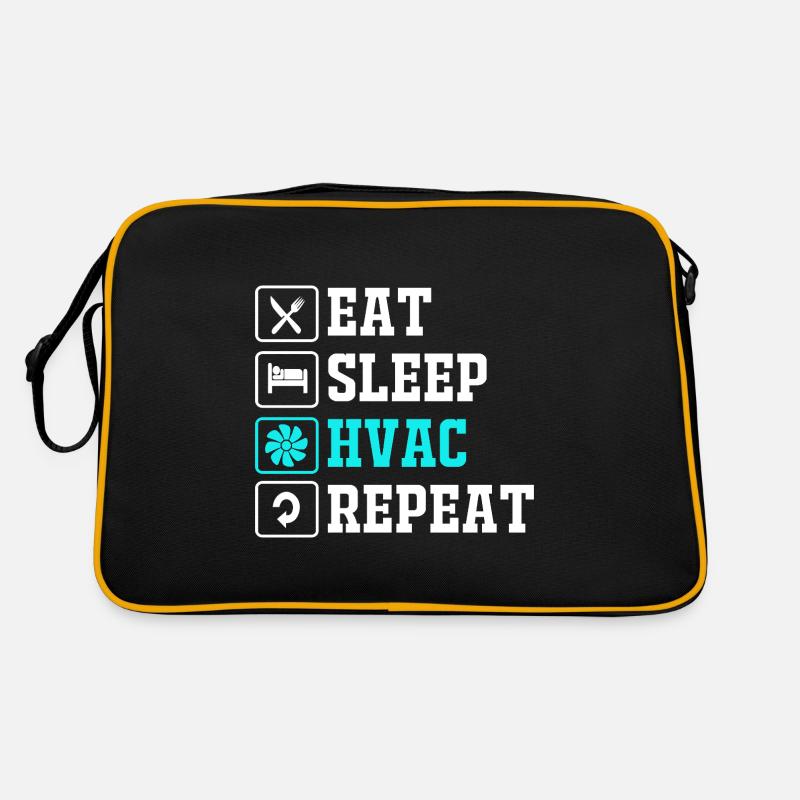 Technician Air Conditioning Technician Refrigeration Technician Heating Retro Bag