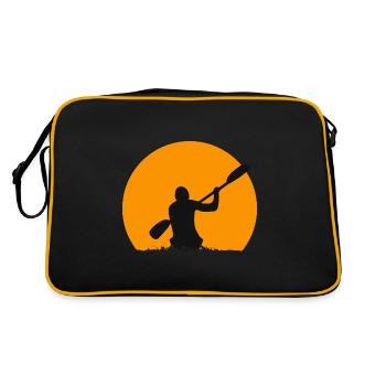 Paddle - Retro Bag - black/gold - Back