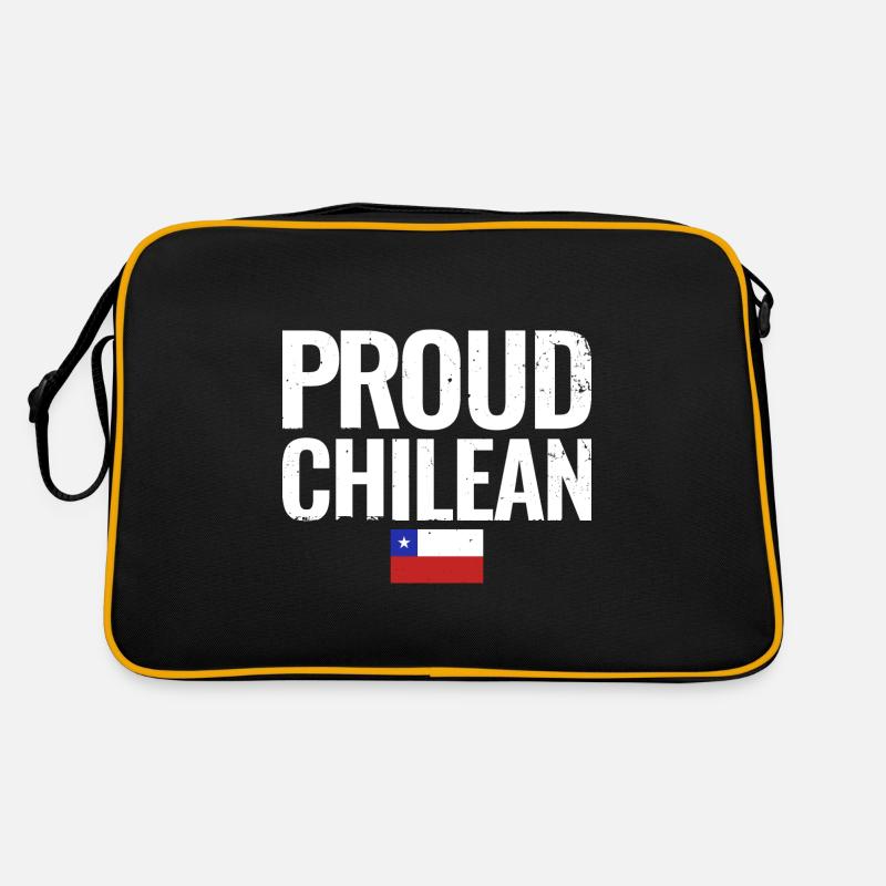 Fier drapeau chilien du Chili Sac Retro
