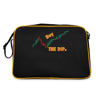 Acheter le Dip Trading Actions Bitcoin Crypto BTC - Sac Retro - noir/or - Dos