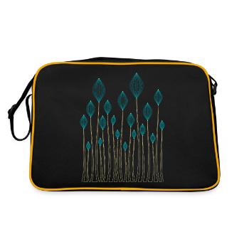 Plantes décoratives - Sac Retro - noir/or - Dos