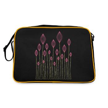 Plantes décoratives - Sac Retro - noir/or - Dos