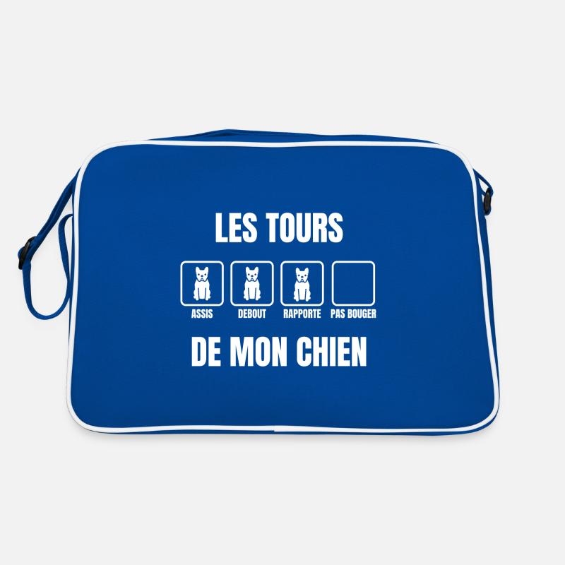 les tours de mon chien Sac Retro