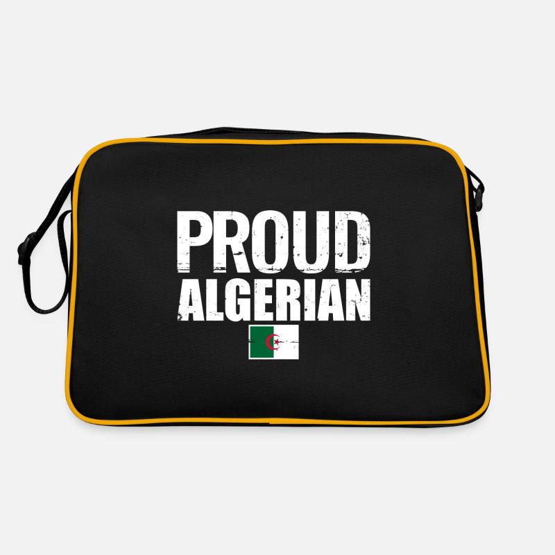 Fier drapeau algérien algérien Algériens Sac Retro