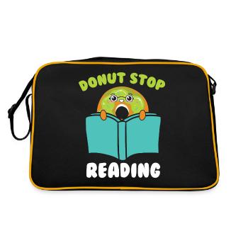 My Book smells Better than your Tablet - Retro Bag - black/gold - Back