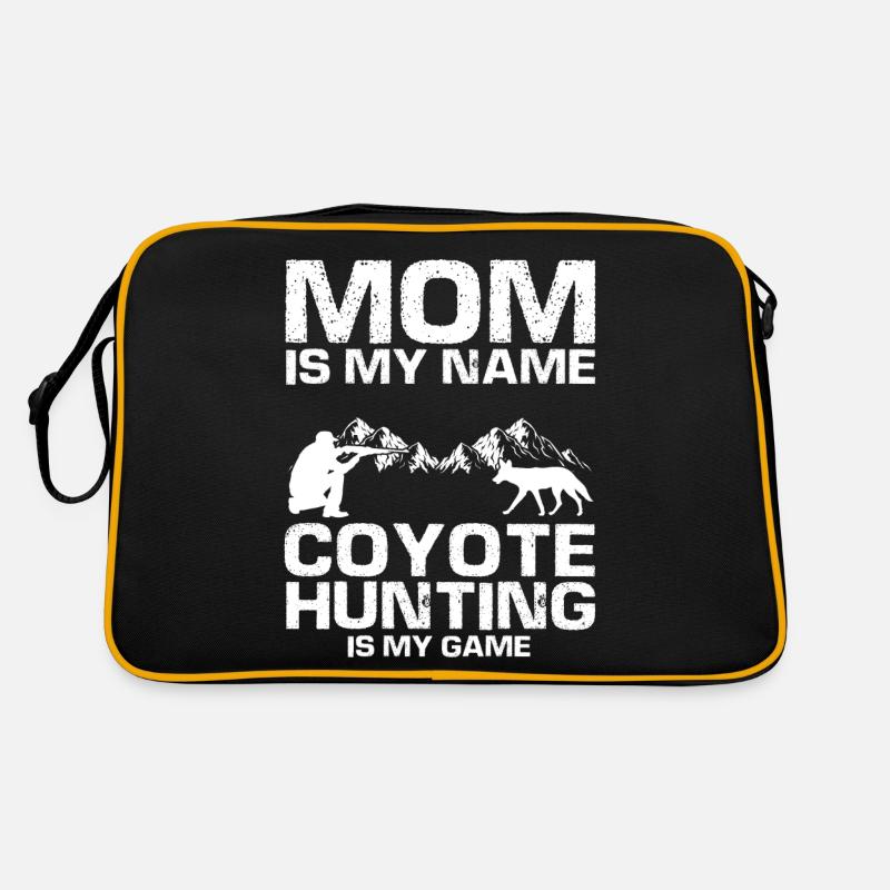 Capture de coyotes et conception de chasseur de coyotes Sac Retro