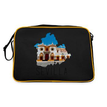 Maestranza de Séville. - Sac Retro - noir/or - Dos