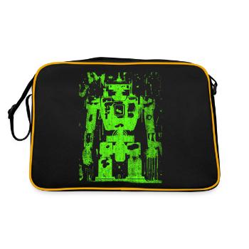 Robot de combat robot Killerrobot utilisé-look - Sac Retro - noir/or - Dos