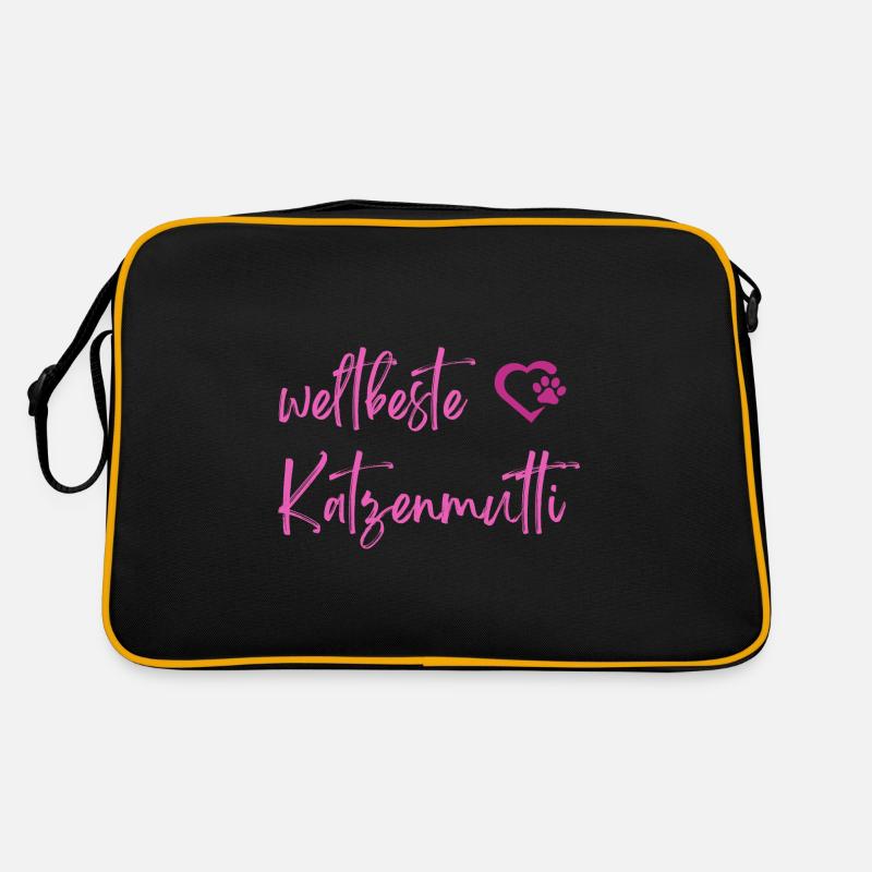 Katzenmutti Retro Tasche