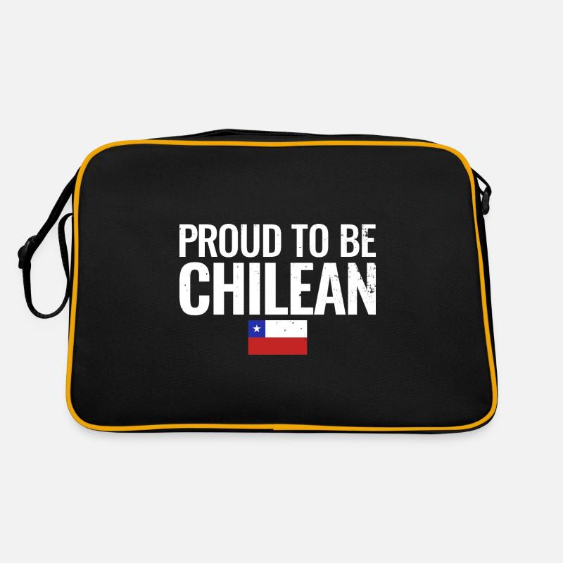 Fier d’être le drapeau chilien du Chili Sac Retro