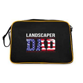 Paysagiste Jardinier Jardinier Jardin - Sac Retro - noir/or - Dos