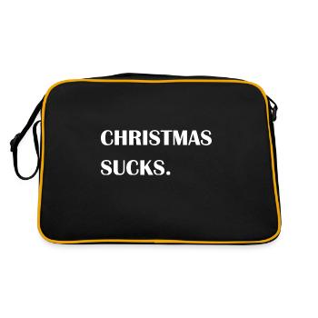 Noël est nul - Sac Retro - noir/or - Dos