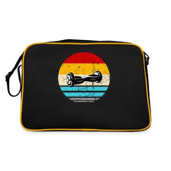 Hoverboard E-Board Skateboard Hovern - Retro Bag - black/gold - Back