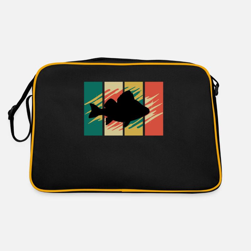Pêche à la pêche pêche à la perche pêche Sac Retro
