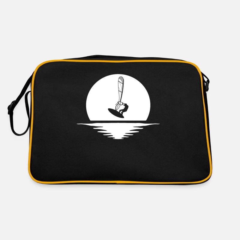 Windsurfen Windsurfer Retro Tasche
