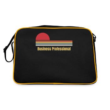 Business Professional - Retro Bag - black/gold - Back