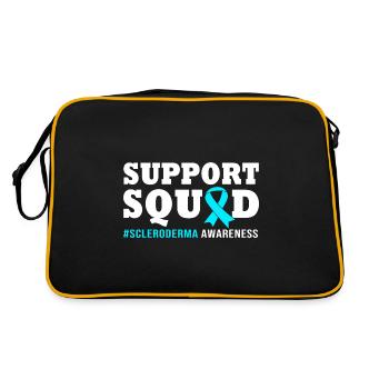 Scleroderma - Retro Bag - black/gold - Back