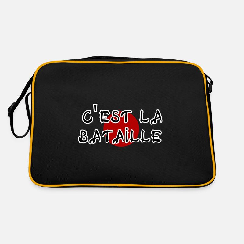 c'est la bataille Sac Retro