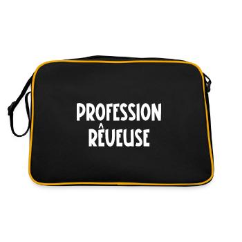 profession rêveuse - Sac Retro - noir/or - Dos