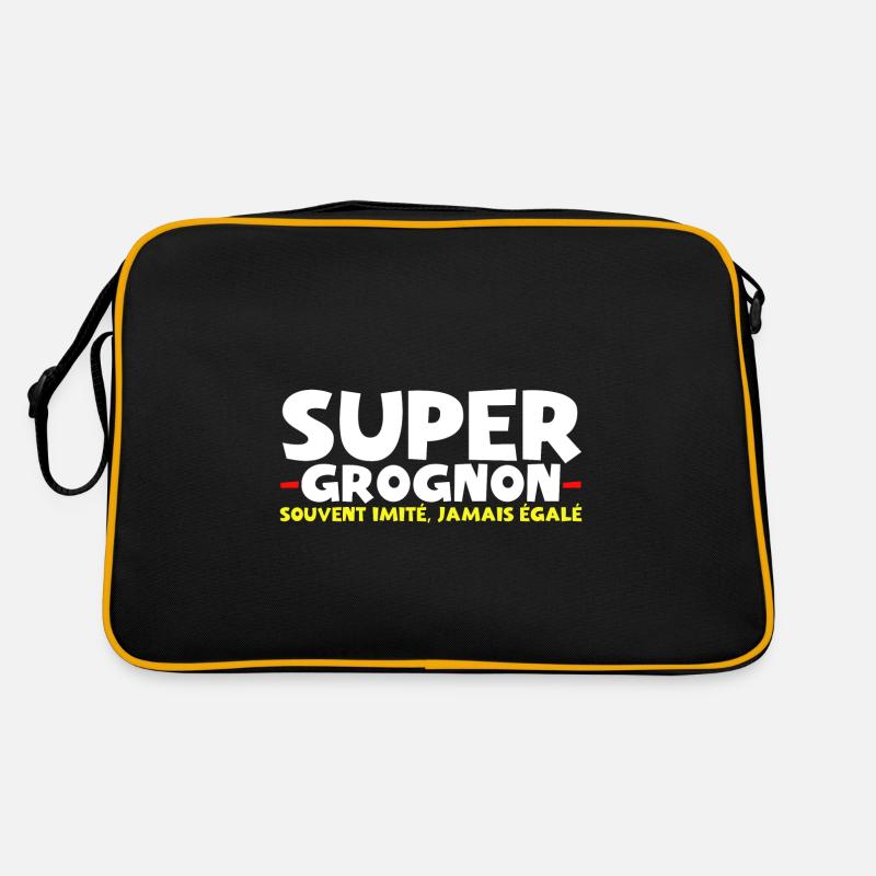 Super Grognon Souvent Imité Jamais Égalé Sac Retro