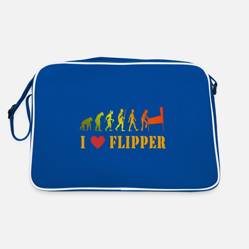 Ich liebe Flipper Retro Tasche
