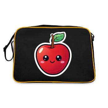 Cerisier Kawai - Sac Retro - noir/or - Dos