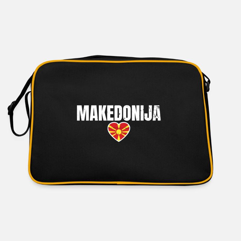 Macedonia North Macedonia Macedonian Retro Bag