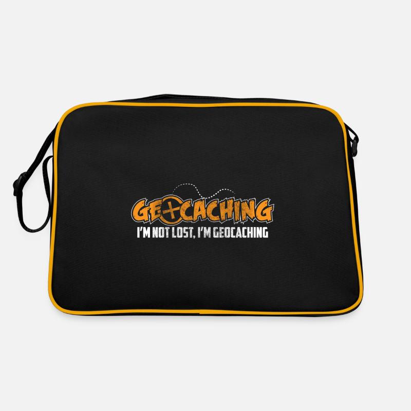 Geocache Caching Nature Retro Bag