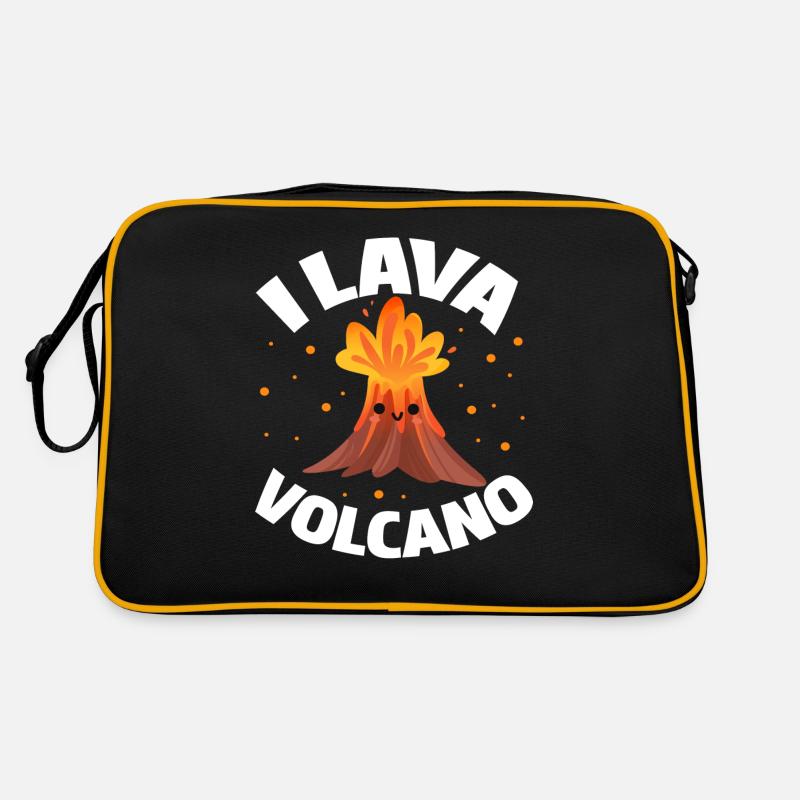 I Lava Volcano Retro Bag