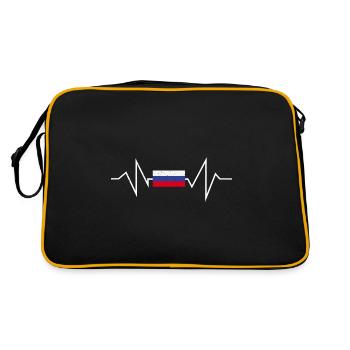 Russie - Sac Retro - noir/or - Dos