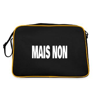 mais non - Sac Retro - noir/or - Dos