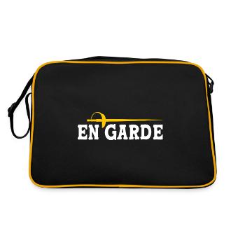 Fencing - Retro Bag - black/gold - Back