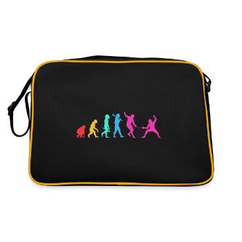Fencing - Retro Bag - black/gold - Back