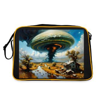 Nature's Fury #1 - Retro Bag - black/gold - Back