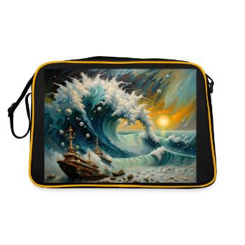 Nature's Fury #10 - Retro Bag - black/gold - Back