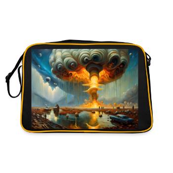 Nature's Fury #12 - Retro Bag - black/gold - Back