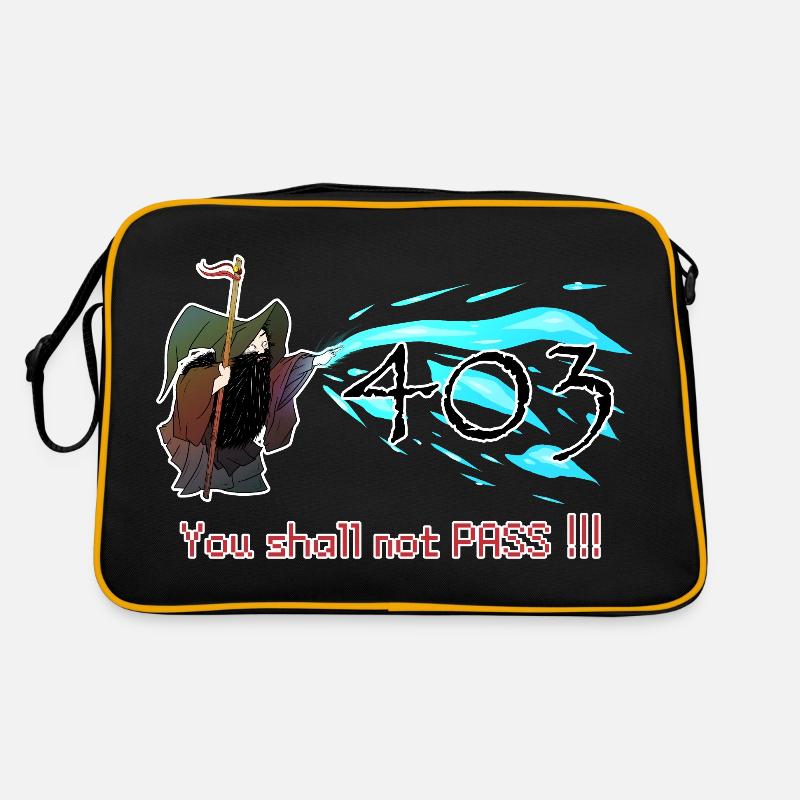 403 You shall not pass Sac Retro