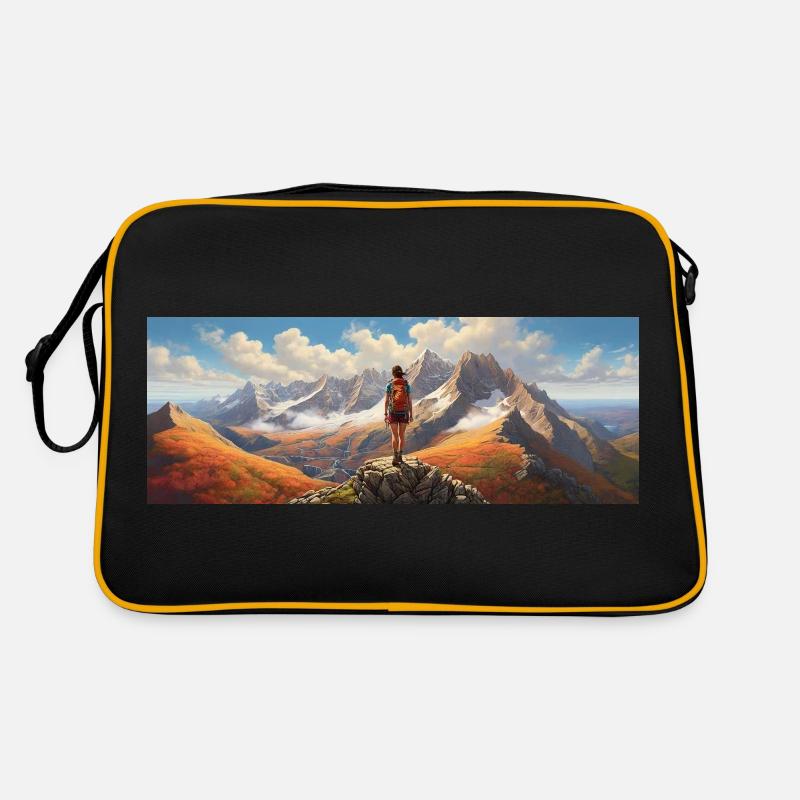 Partons à la découverte de la nature et de la montagne Sac Retro