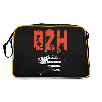 bagpipe bzh - Retro Bag - black/gold - Back