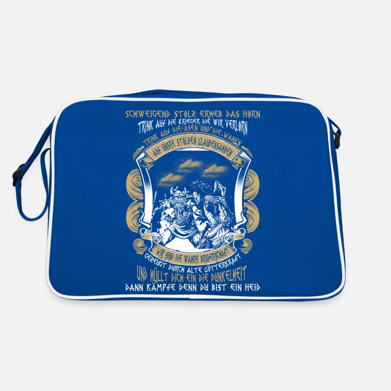 Wikinger Trinkspruch Retro Tasche