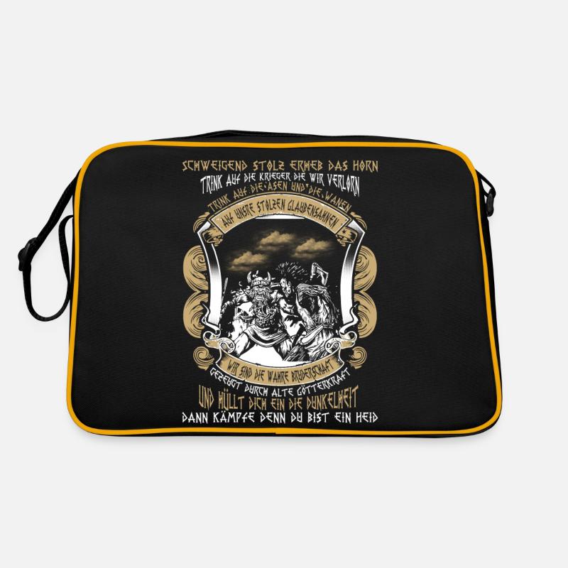 Wikinger Trinkspruch Retro Tasche